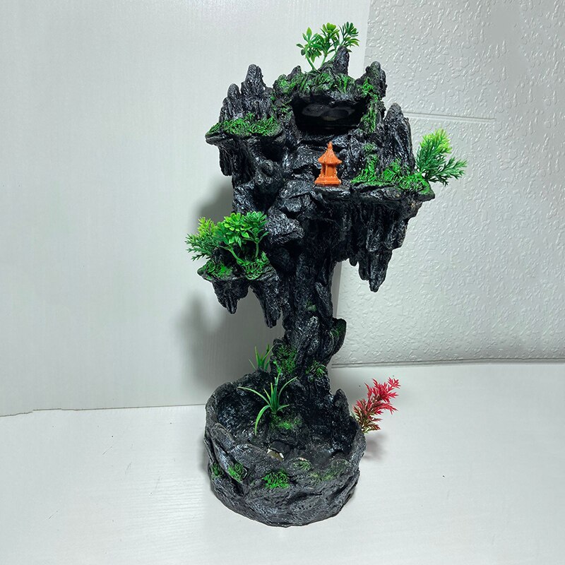 Aquarium Quicksand Waterfall DIY Simulation Rockery Package Fish Tank Landscaping