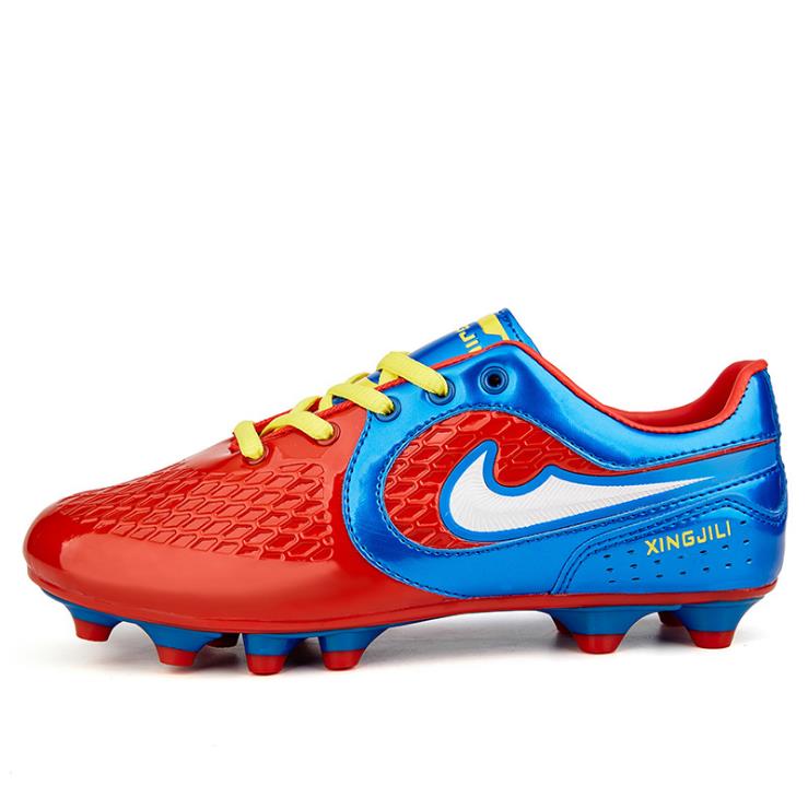 Professionele Vrouwen Voetbal Schoenen Turf tf Voetbalschoenen Training Outdoor Gazon Voetbalschoenen: Rood / 6