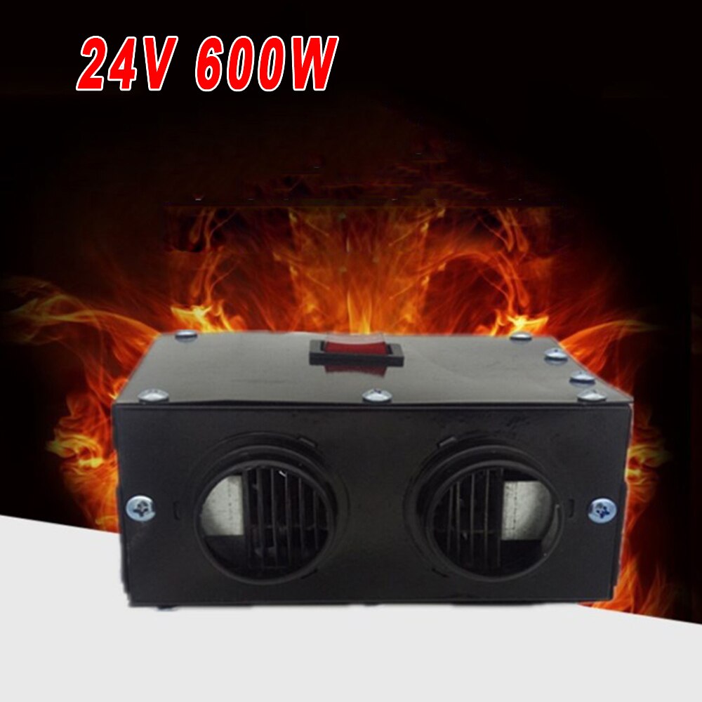 Descongelador 24V negro rápido calentador piezas accesorios coche Interior eléctrico