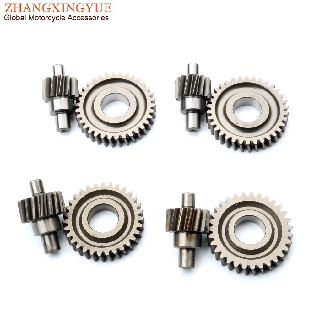 Scooter Final Drive Gear 31T/15T 17T 34T/13T 14T Voor Mbk booster 50 Flipper Forte Machg Nitro Ovetto Sorriso Stunt 50cc 2T
