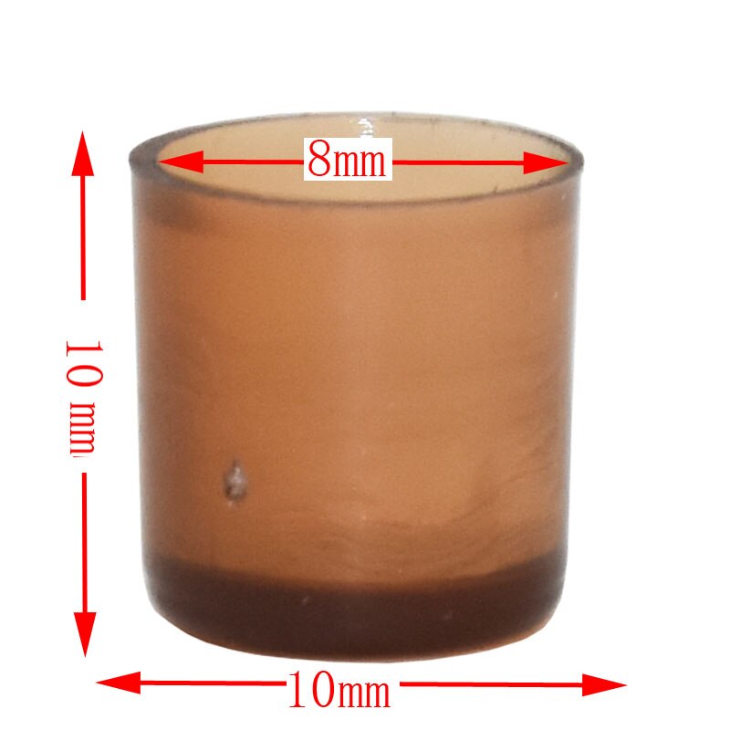 1200 Pcs Bee Queen Cell Cup Brown Bee Fertility Cell Bee Eggs Incubation Hatch Breeding Bee Keeper Tools