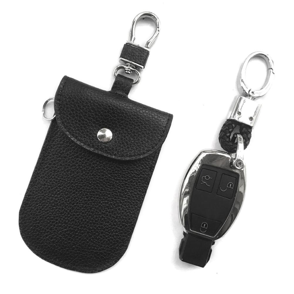 Original Mini Faraday Bag Signals Blocking Pouch Car Key Anti-Theft Car Key Protector Smart Car Key Holder