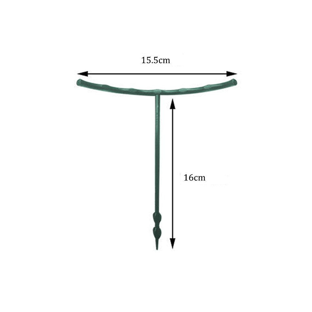 Garden Plant Support Cages Half Round Flower Holder Stake Plastic Flower Pot Climbing Trellis Orchard Rod Gardening Bonsai Tool: S