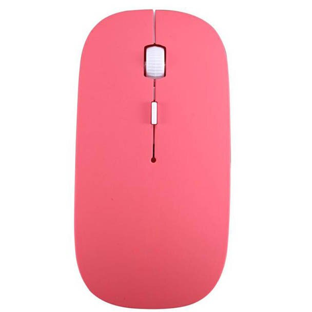 USB 2.4GHz Wireless Mouse Computer Mouse 4 Button 2400 DPI 4 Button Optical USB Wireless Gaming Mouse Mice For PC Laptop: Pink