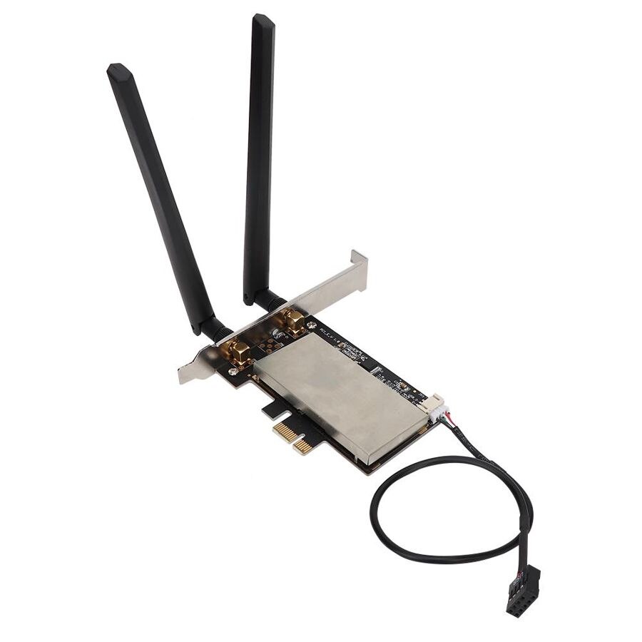 Mini PCI-E to PCI-E Wireless Network Card Adapter Card for Intel Dual-band WiFi 7260HMW / for Atheros AR5B225