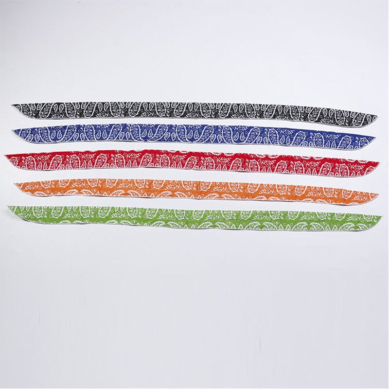 Summer Neck Cooler Scarf Body Ice Cool Cooling Wrap Tie Headband Multifunction Non-toxic Silk Scarf