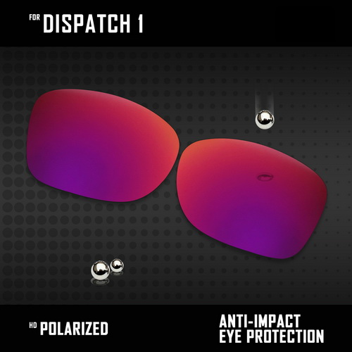 OOWLIT Lenti di Ricambio Per Oakley Spedizione 1 OO9090 Occhiali Da Sole Polarizzati-Multi Colori: Midnight Sun