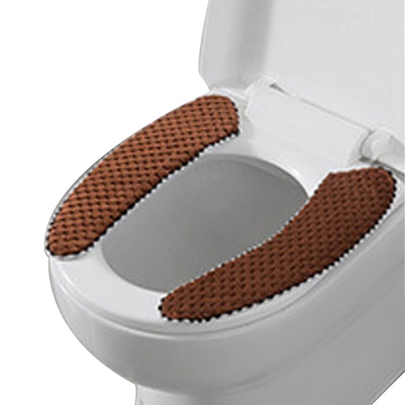 Vinter tyk pasta toiletsæde ringpude cirkel universal vaskbart badeværelsestilbehør toiletsædebetræk vandtæt