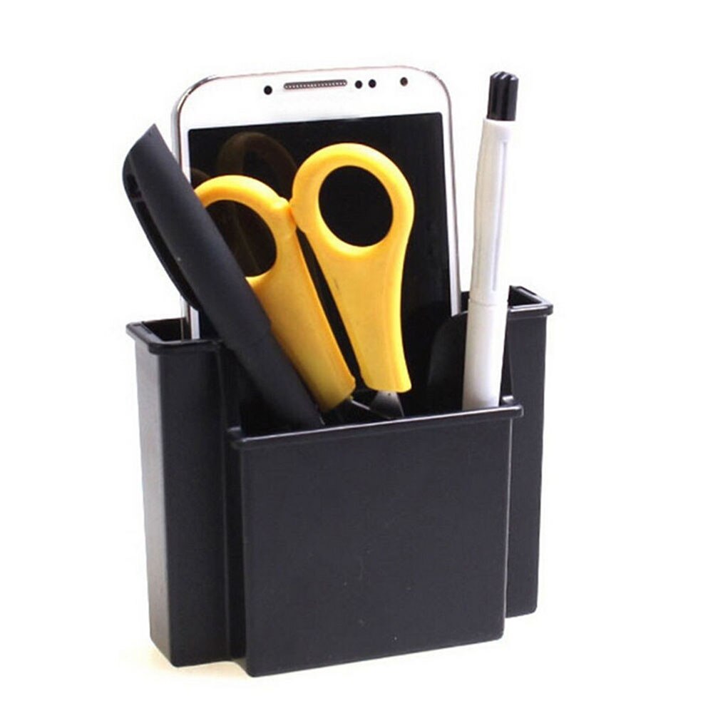 Multifunctional Car Cell Phone Holder Black Mobile Phone Charge Box Holder Pocket Organizer Car Seat Bag Storage