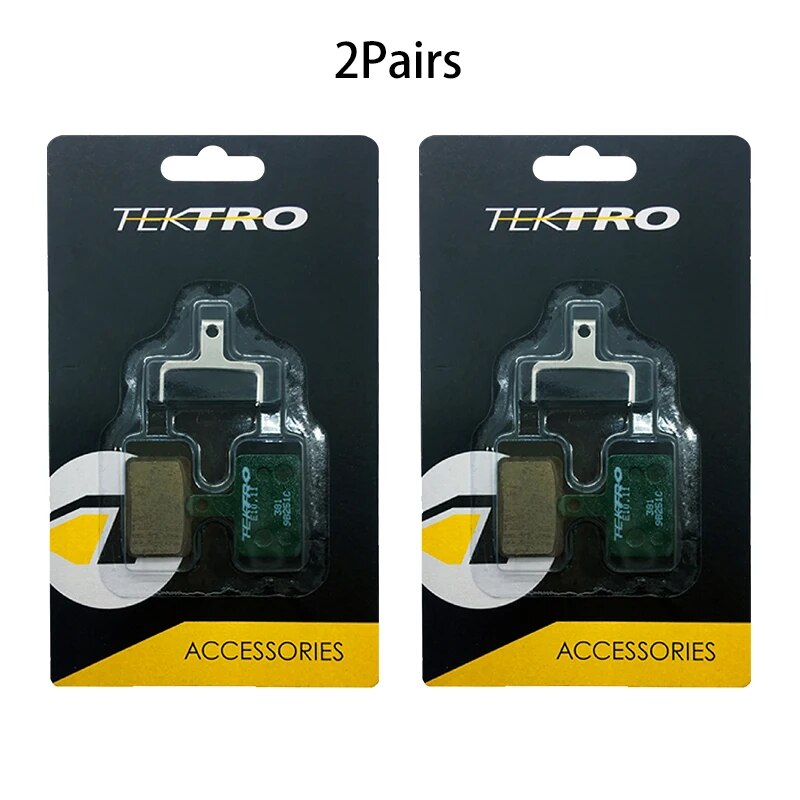 Pastillas de freno de disco TEKTRO P20.11 E10.11 pastillas de freno MTB bicicleta plegable de carretera de montaña pastillas de resina sin ruido: Borgoña