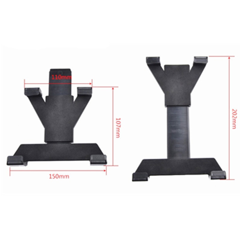 Adjustable tablet cradle holder with 1 inch ball for iPad Air mini 1 2 3 4 and 7-12 inch tablets compatible for ram mounts