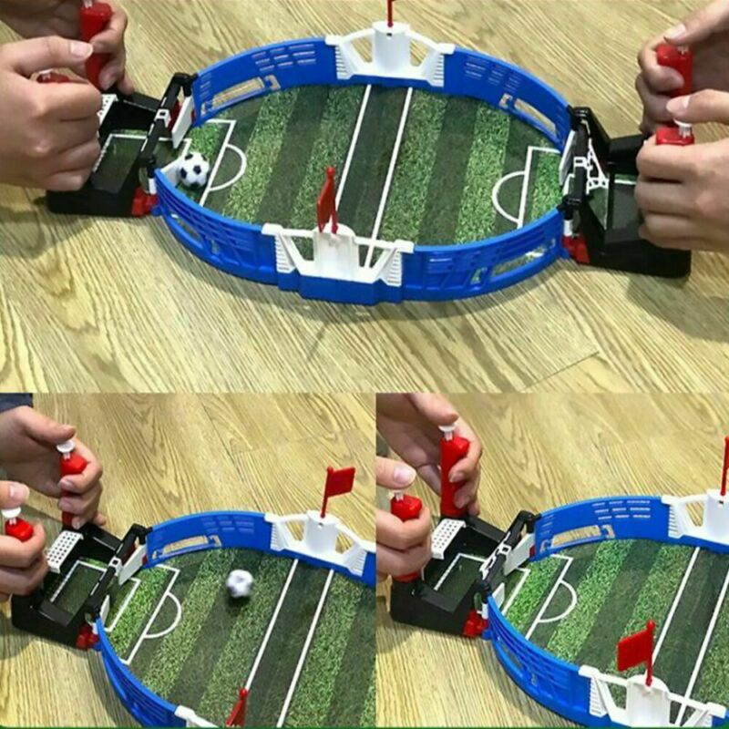 Mini Tabletop Soccer Game Desktop- Two Player Finger Sport Toy for Kids