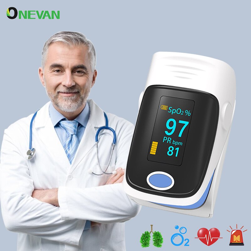 Household OLED Pulse Oximeter Finger Oximeter SpO2 PR Blood Oxygen Saturation Meter Heart Rate Monitor Health Care
