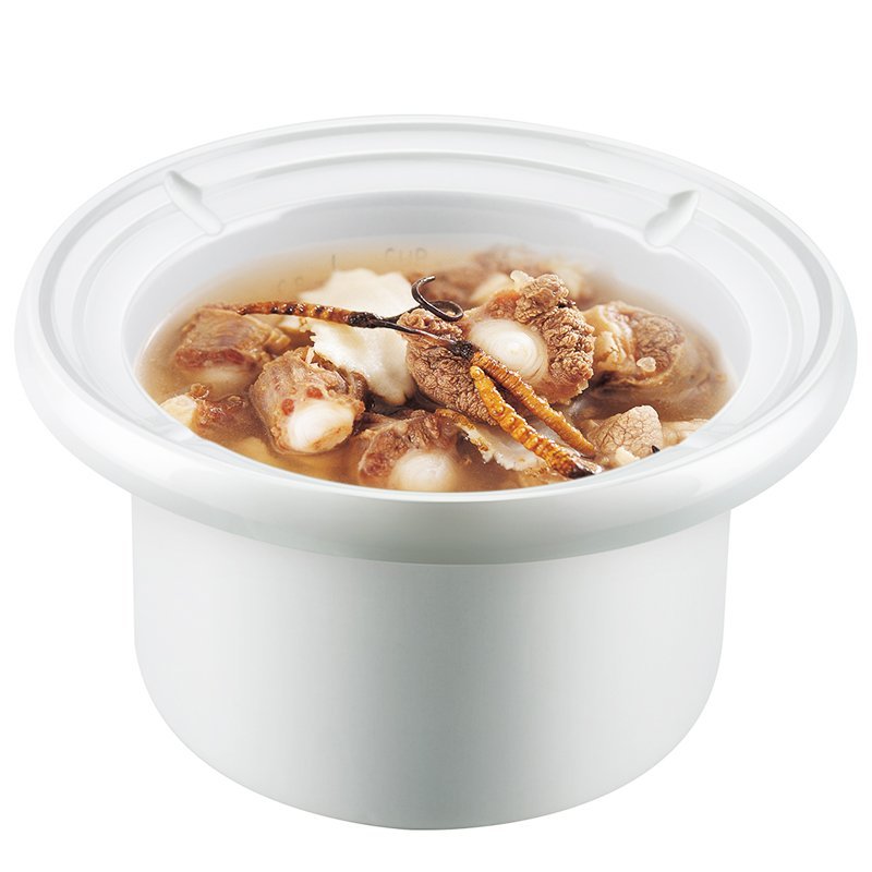 220V 150w 1L Ceramic liner mini electric cooker bb porridge Appointment timing insulation Slow cooker 1-2 people use