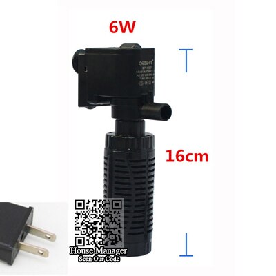 Aquarium Schildpad Filter, Schildpad Tank Filter 3 in 1 ABS voor Kleine Aquarium
