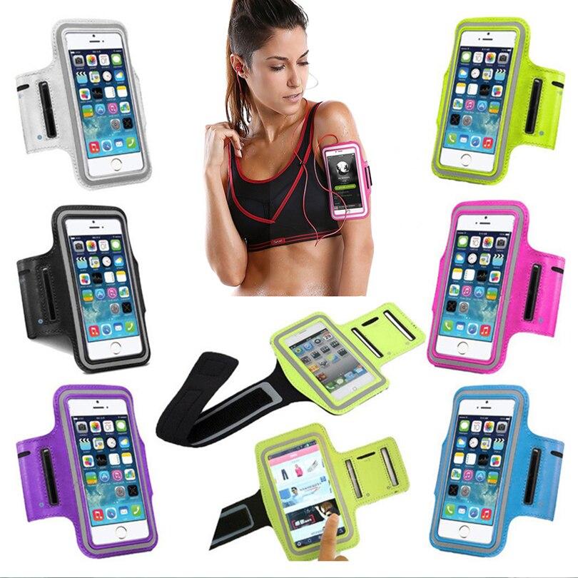 5 - 7 zoll Outdoor-Sport Telefon Halter Armband Fall für Samsung Gym Lauf Telefon Tasche Arm Band Fall für iphone 12 Pro Max 11X7 +