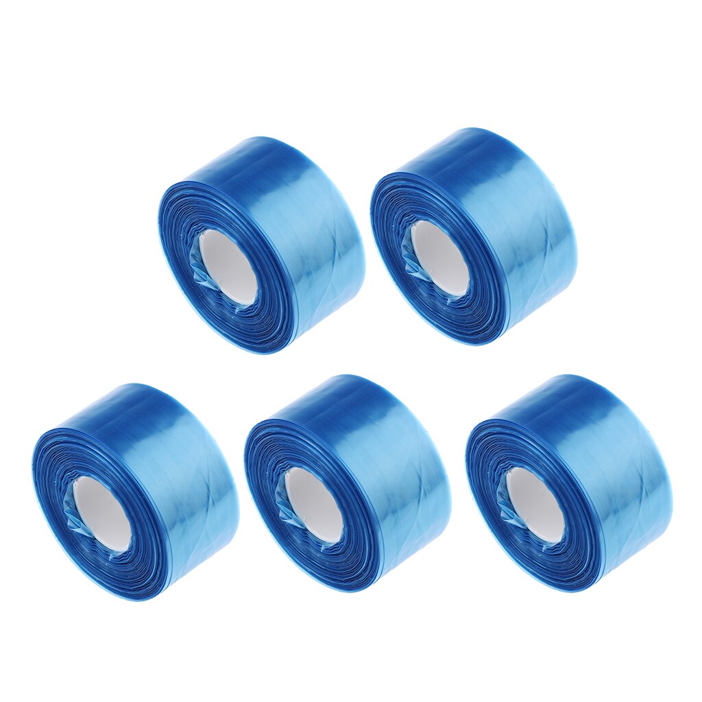 1000x Wegwerp Salon Haar Verven Coloring Protector Cover Voor Glazen Benen-Blauw