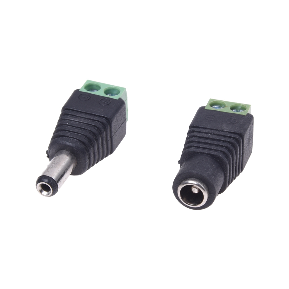 10 pair adapter connector Jack Male to female DC for CCTV 2.1x5.5mm