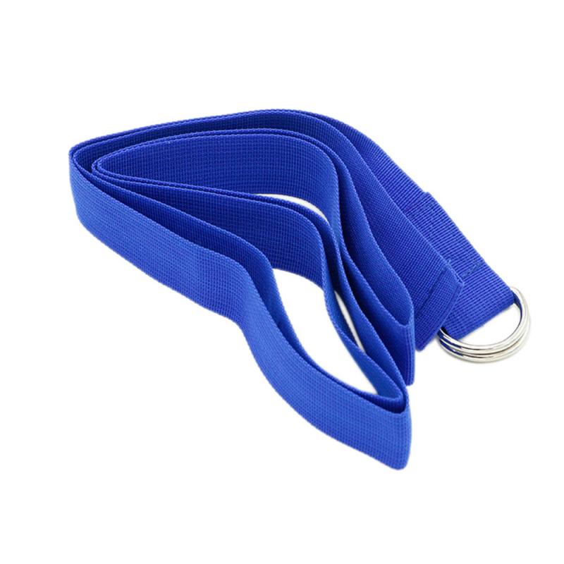 Fitness Yoga cinturón deporte ejercicio ajustable d-ring cinturones cintura pierna gimnasio stretch cinturón yoga pared cordón yoga estiramiento