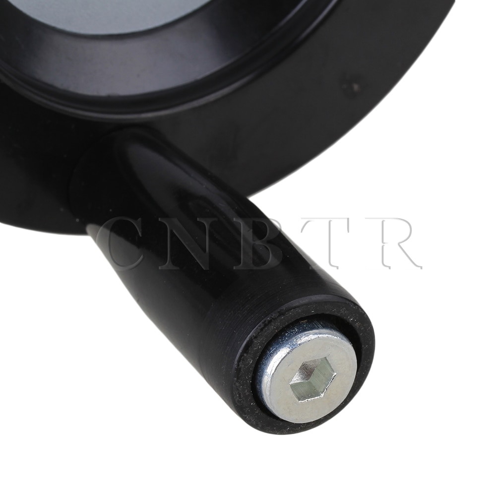 CNBTR 100mm Dia Lathe Milling Machine Rear Ripple Hand Wheel With Revolving Handle