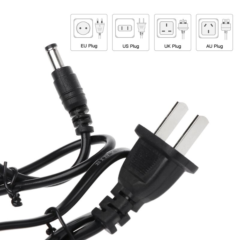 Power Supply AC DC Charger Adapter 12V 2A EU/US/UK/AU Plug Waterproof Outdoor for Monitor CCTV CCD Security Camera