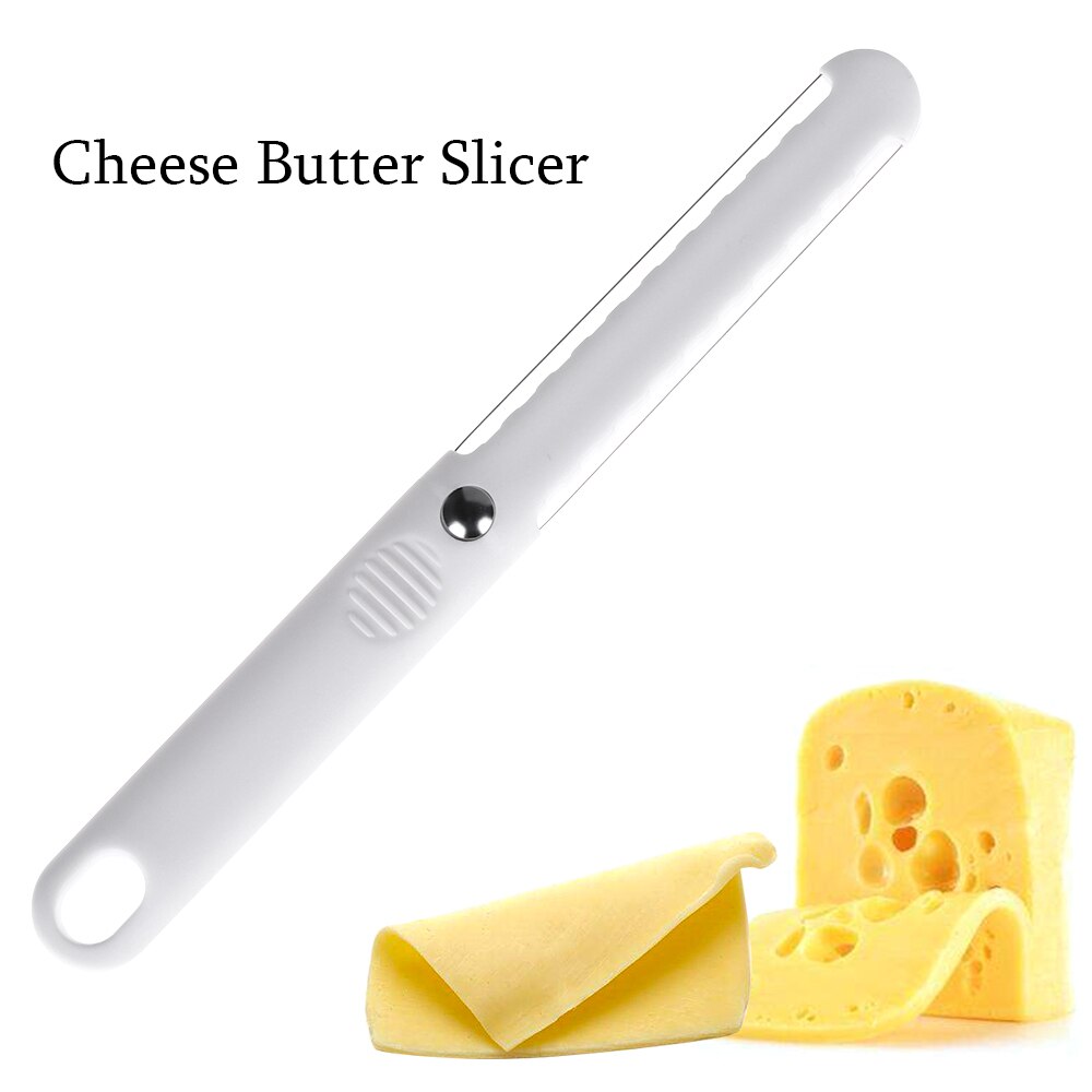 Kaas Boter Slicer Peeler Cutter Tool met Draad Dikke Harde Zachte Handvat Plastic Gans Lever Cut Plastic Kaas Cutter