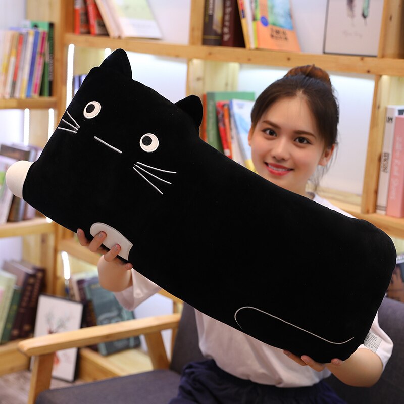 Lange Zachte Dier Cartoon Kussen Kussen Leuke Kat Walvis Dinosaurus Knuffel Gevuld Mooie Unieke Kid Brinquedos