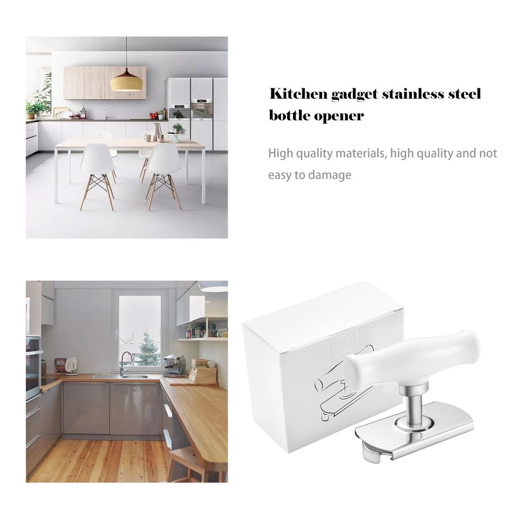 Multifunctional Stainless Steel Opener Labor Saving Can Opener Screw Capper Screw Opener Kitchen Gadget