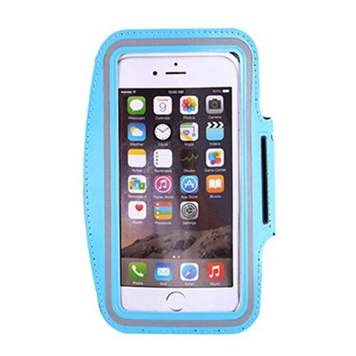 Armband Voor Caterpillar Cat S40 Gym Running Sport Arm Band Mobiele Telefoon Houder Cover Case Voor Caterpillar Cat S40 Telefoon op Hand: Blauw