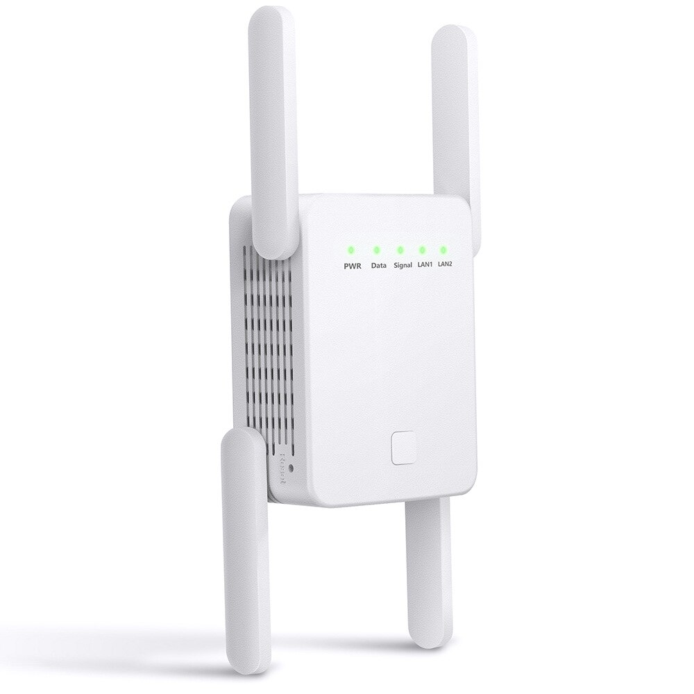 2.4GHz&amp;5.0GHz WiFi Repeater Wireless Wifi Extender 1200Mbps Wi-Fi Amplifie 802.11AC Long Range Wi fi Signal Booster Wifi Repiter