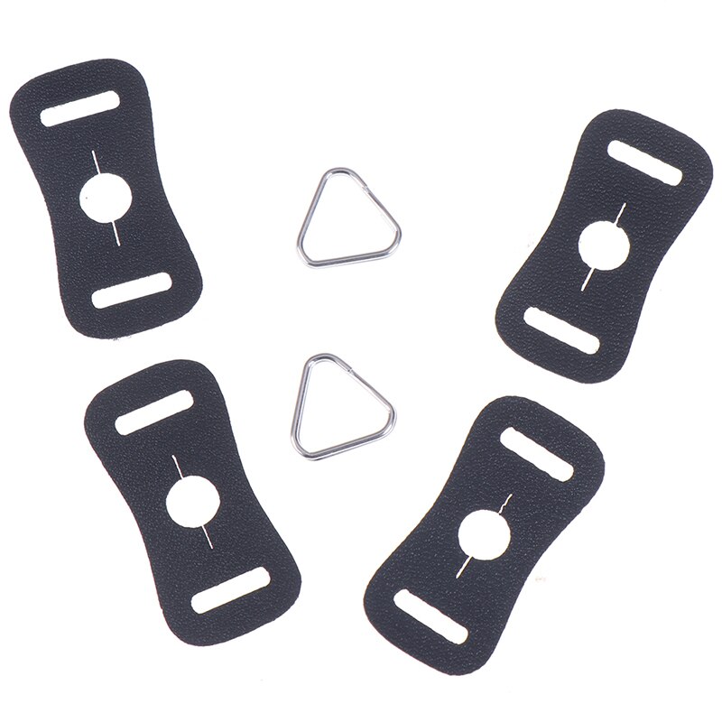 5 sett beskyttelsesdeksel kamera stropp triangel delt ringe krok