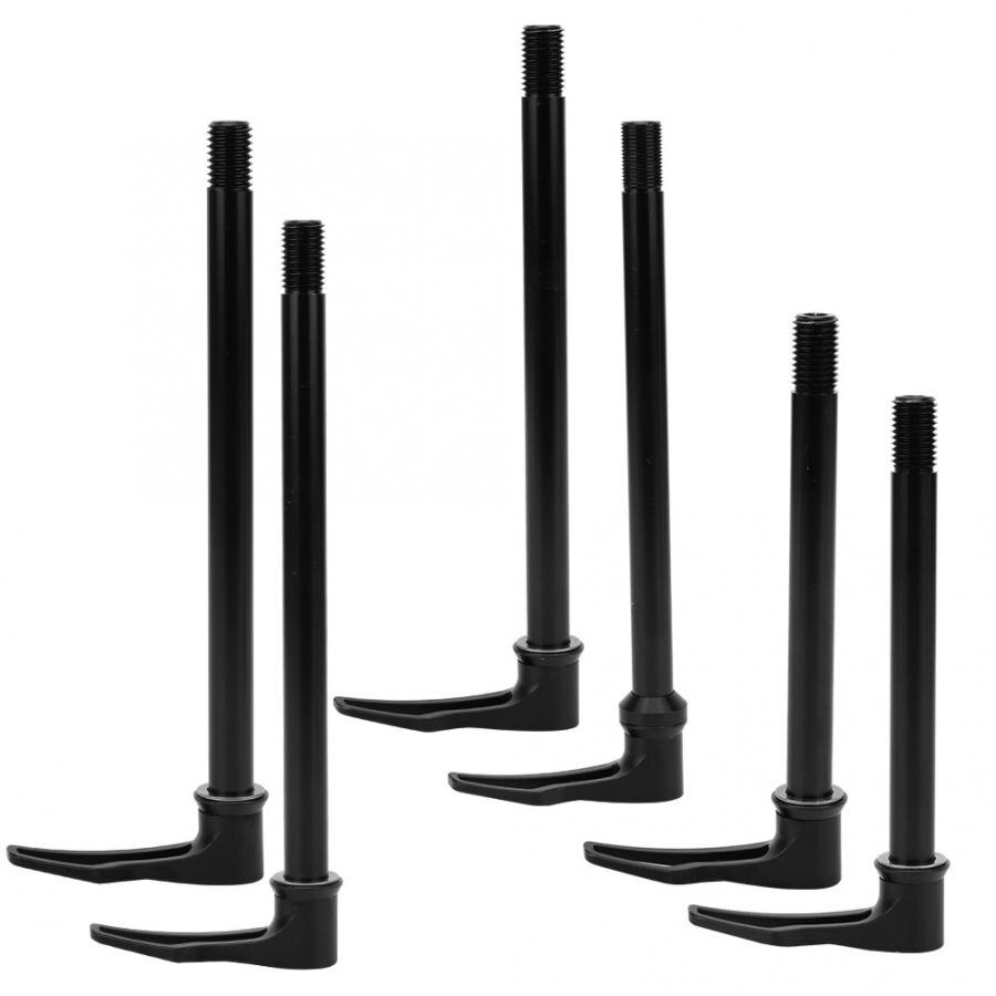 Quick Release Skewers Aluminium Alloy Safety Bike Wheel Hub Skewers Quick Release Clip Bolt Lever Axle For Mountain Road Bicycle