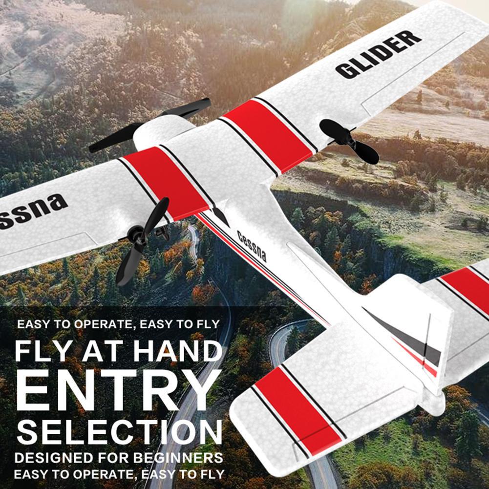 Z53 RC avión EPP espuma parapente RC giroscopio de avión 2,4G Control remoto Wingspan Cessna 182T eléctrico al aire libre ala fija aviones de juguete