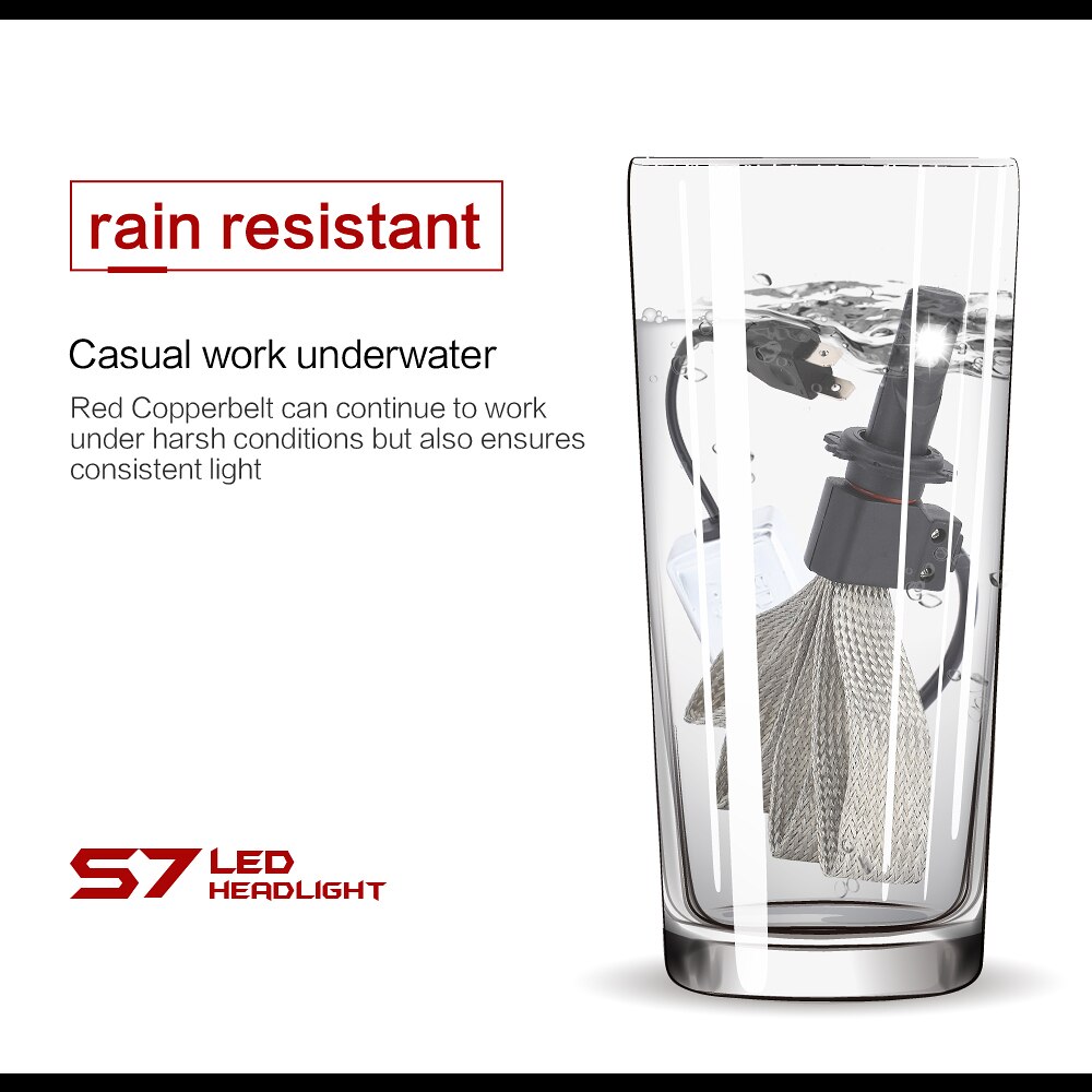 2 stücke Super Helle H4 H7 LED Auto Scheinwerfer H1 H3 H8 H9 H11 9005 HB2 LED-leuchten Birne Auto LED Lampe Auto Styling 12V 8000lm CE