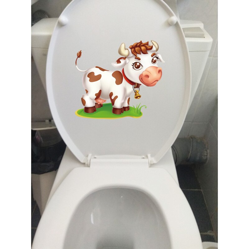 Lot De 6 Autocollants WC Amusants – Cible Bullseye + Bière, Réduit Les Éclaboussures Jusqu'à 80 %, Diamètre 20 Mm