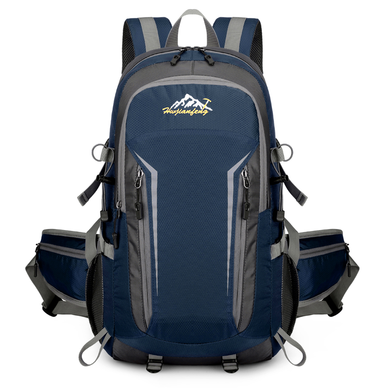 30L Water Resistant Travel Backpack Camping Hiking Laptop Daypack Trekking Climbing Back Bags For Men Women Hiking Supplies: dark blue