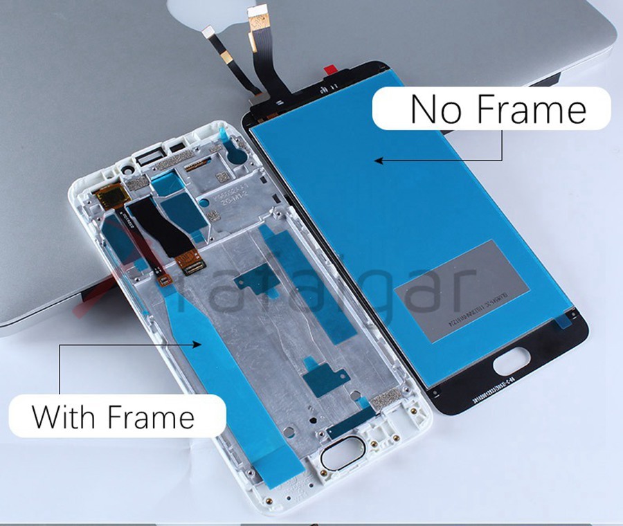 For Meizu M5 Note LCD Display Touch Screen Digitizer M621H M621Q M621M M621C For Meizu M5 Note Display With Frame Replacement