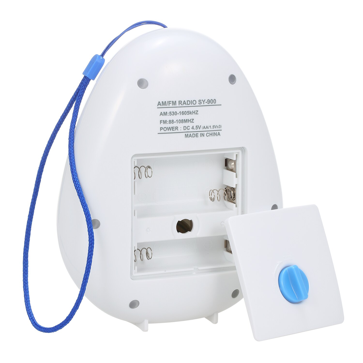 SY-900 Mini Douche Radio Draagbare Fm/Am Draagbare Radio Fm: 88-108 Mhz Am: 530-1710kHzReceiver Waterdicht Met Een Lanyard