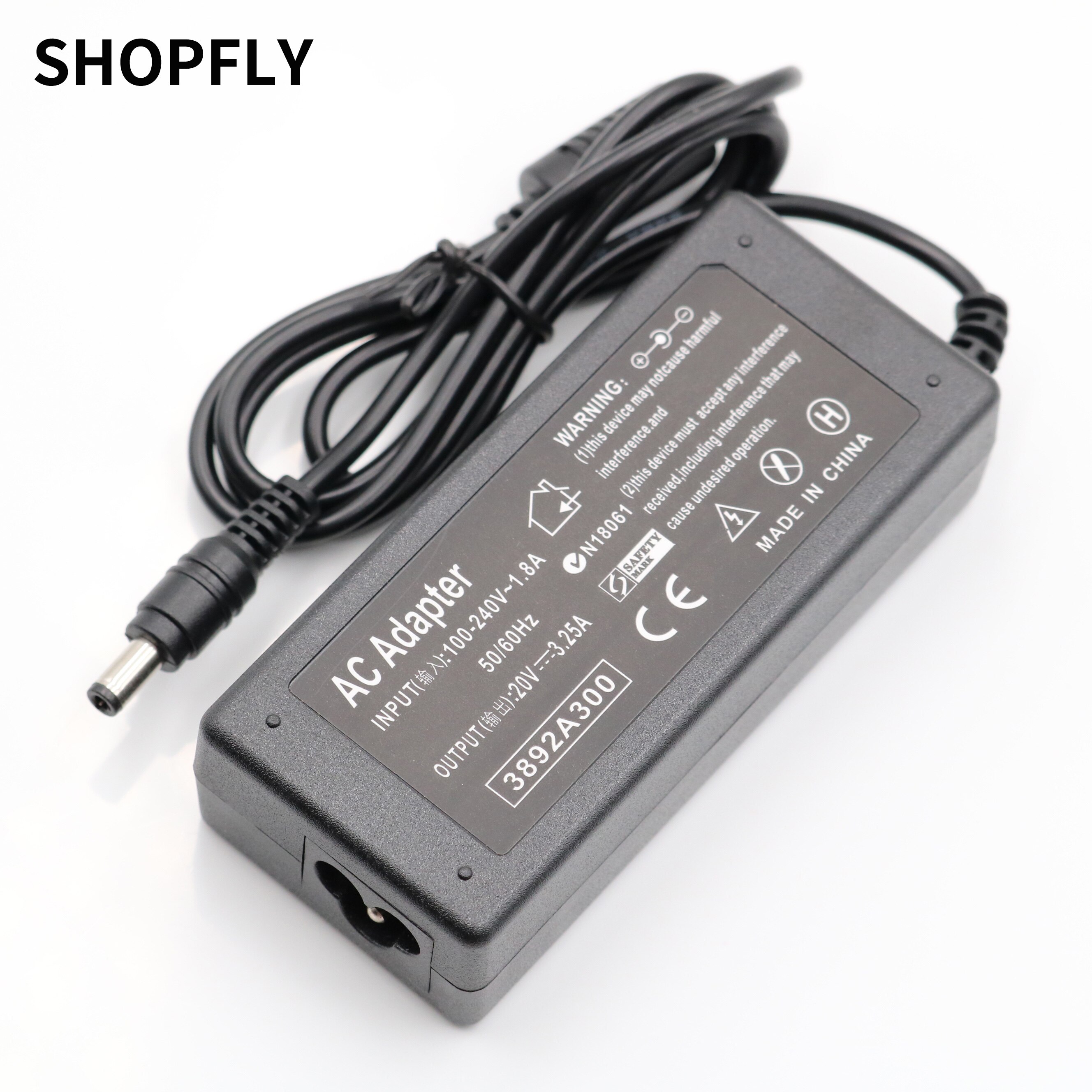 Ac Power Adapter Laptop Charger 20V 3.25A 5.5*2.5Mm Voor Lenovo Ibm B470 B570e B570 G570 G470 z500 G770 V570 Z400 P500 P500