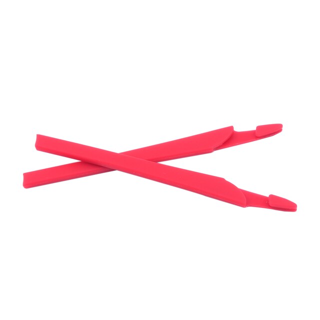 Livestrong Glasses Earsocks For Oakley Crosslink OX8027 OX8029 OX8030 OX8031 OX3128 OX3150 8090 OX8118 8141 Rubber Ear Hook Sock: Red