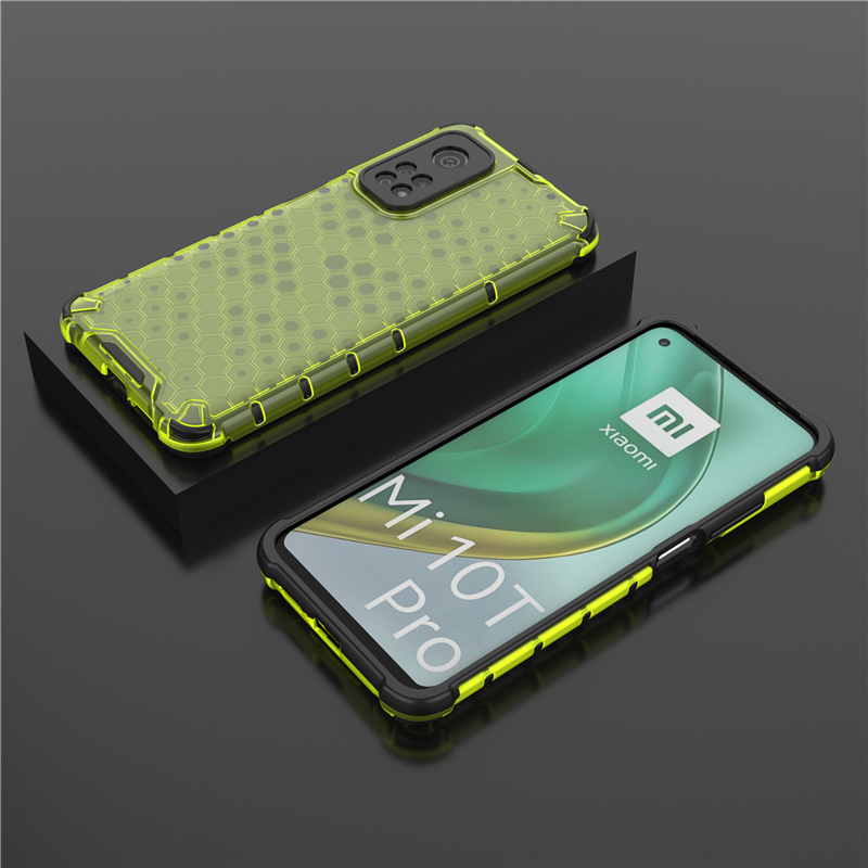 Para Xiaomi Mi 10T 10 T Pro 5G funda a prueba de golpes armadura resistente funda de teléfono transparente para Mi 10T Pro Mi10T Pro Mi 10 Lite contraportada