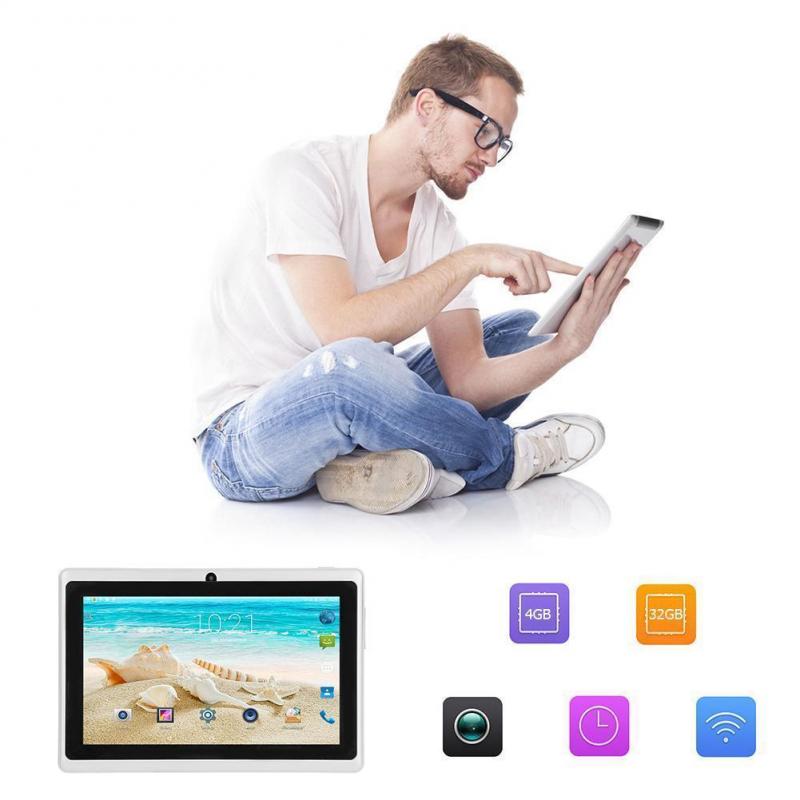 1pc Newest High Qulity Tablet 7 Inch Tablet 4GB ROM Android 4.4 Quad Core For Q88 Kids PAD