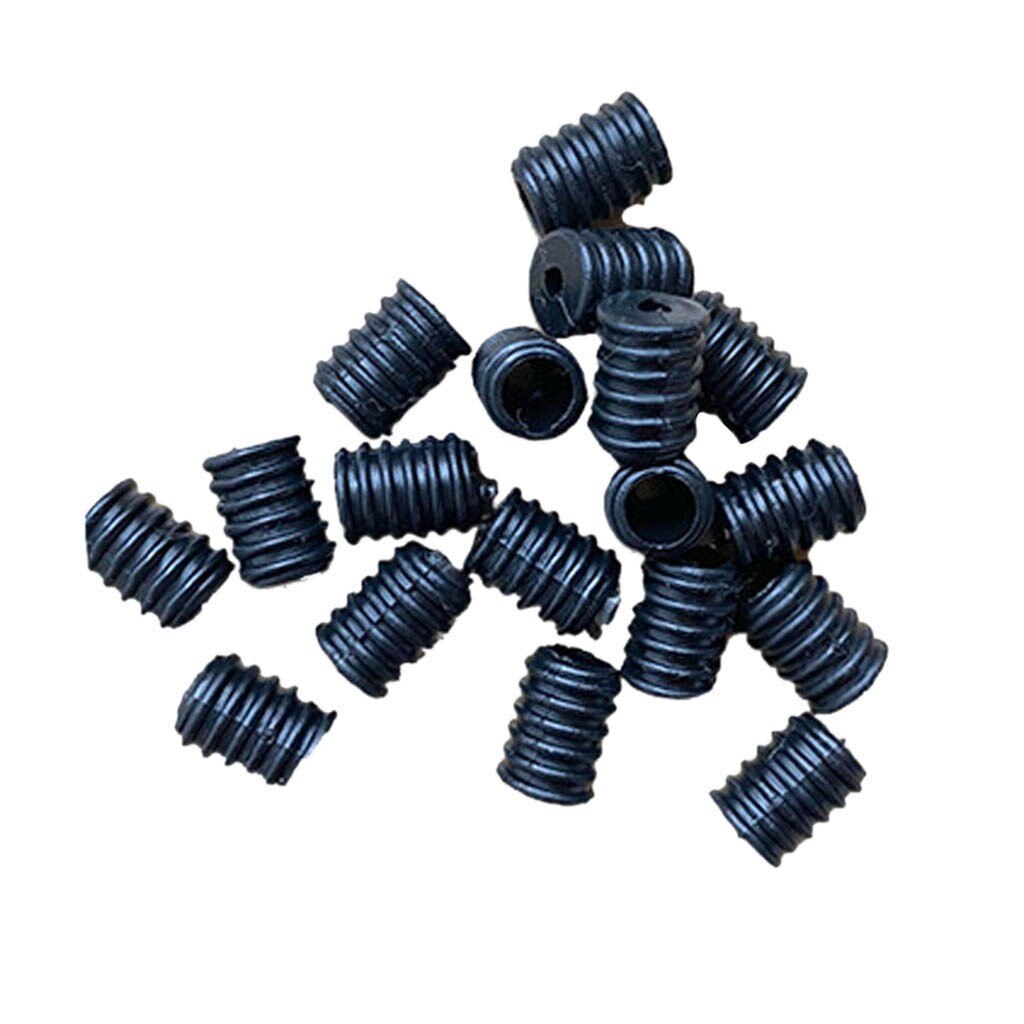200PCS Plastic Silicone Flat Buckle Spiral Buckle Adult Child Baby Mask Stopper Adjustment Buckle Mask Elastic Band Stop Buttons