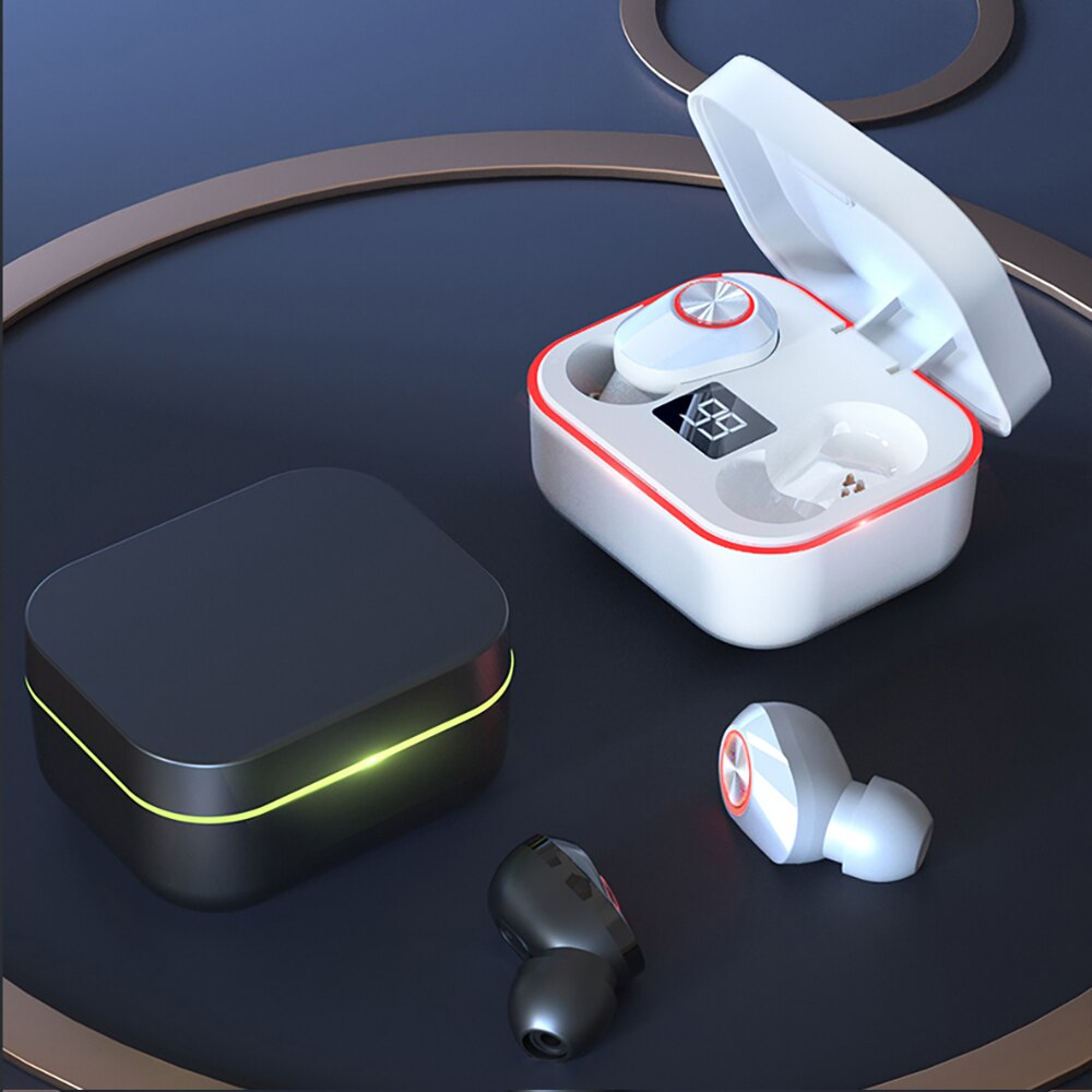 Bluetooth Koptelefoon Draadloze Oordopjes Noise Cancelling Headsets Met Microfoon Handsfree Hoofdtelefoon