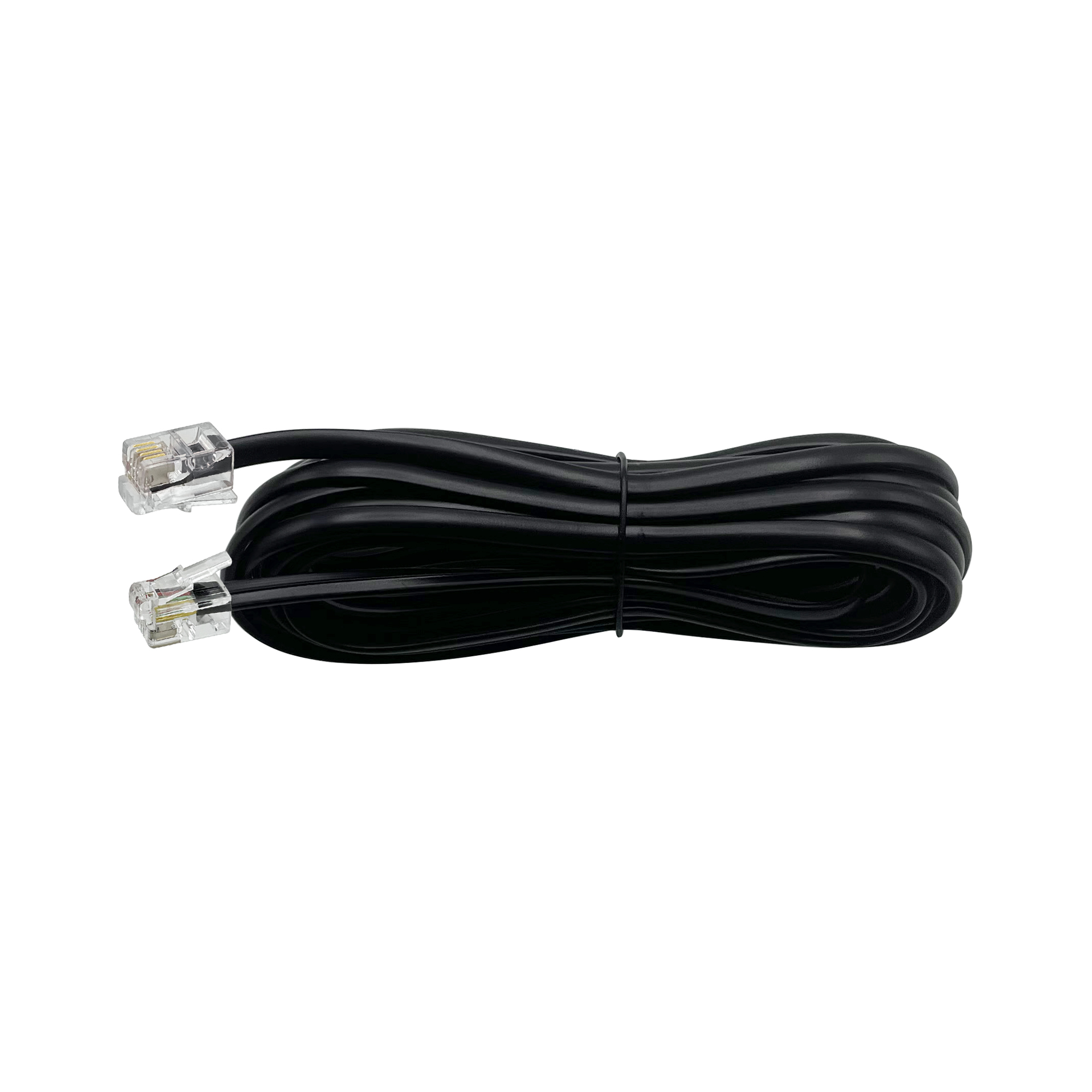 PATCHTEK RJ11 a RJ45 / RJ9 a RJ9 Cable telefónico Adaptador 8p4c 6p4c 4p4c Cable de datos de extensión de voz de auricular modular