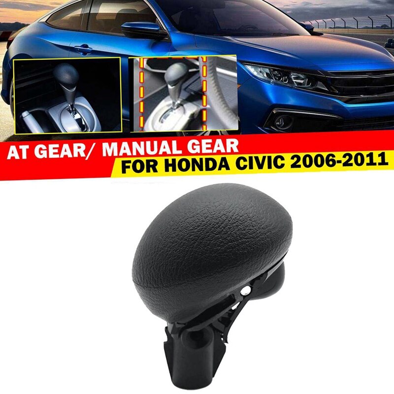 En equipo coche pomo de palo de bola cambio palanca de mando para Honda Civic Dx Ex los modelos Lx 2006 de 54130 Aa81