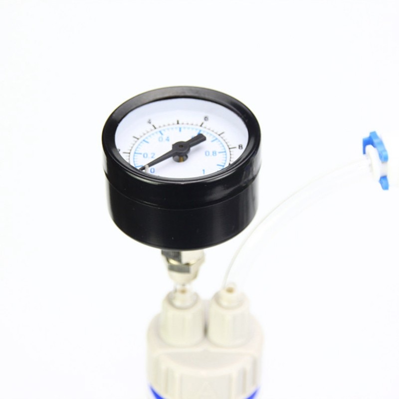 Manómetro de dióxido de carbono para acuario, 2 uds., co2, indicador de presión de aire diy, hecho en casa