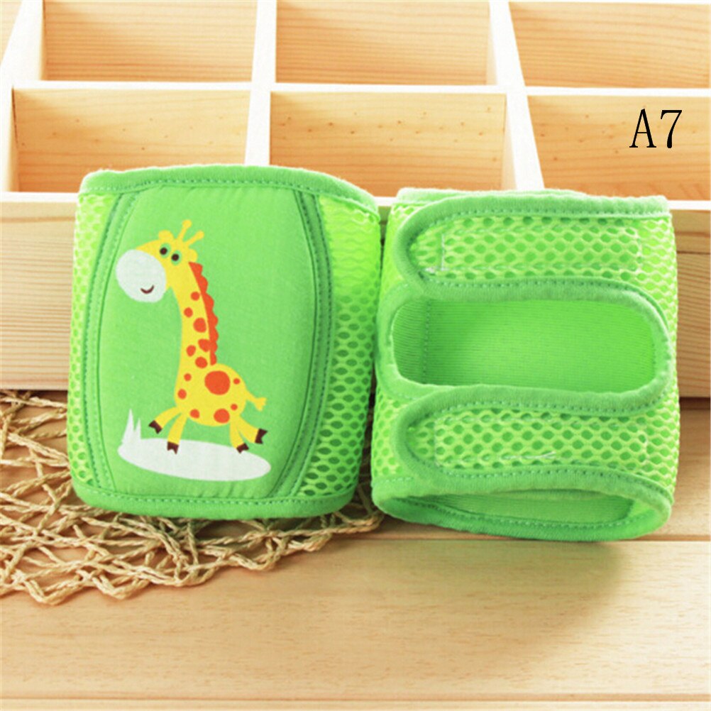 Enfants fille garçon rampant coude nourrissons en bas âge bébé genouillères protecteur sécurité maille genouillère jambière enfants coussin Legging: A7