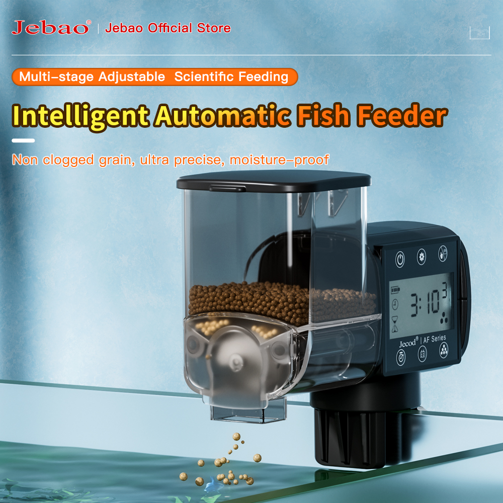 Jebao Jecod Neue Aquarium Aquarium Feeder Intelligente Automatische Feeder Digitale Timing Wifi Drahtlose Fernbedienung Fisch Fütterung