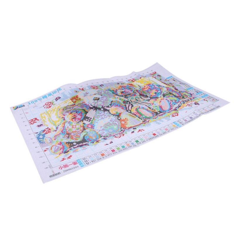 2 Set Chinese DIY Sewing Counted Cross Needle Embroidery Kit Set